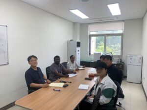 Bilateral research collaboration meeting with Prof. Gonsup Kim research Group, Department of Biochemistry, College of Veterinary Medicine, Gyeongsang National University, Jinju, South Korea. June 2020